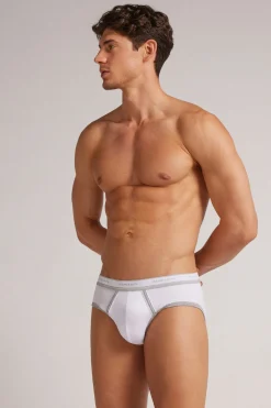 Slip homme en coton Superior à logo