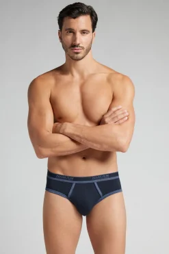 Slip homme en coton Superior avec logo
