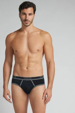 Slip homme en coton Superior avec logo