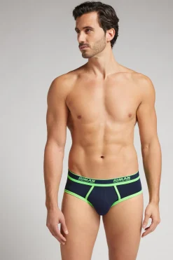 Slip homme en coton Superior avec logo