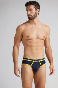 Slip homme en coton Superior à logo