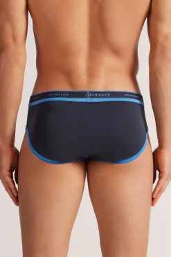 Slip homme en coton Superior à logo