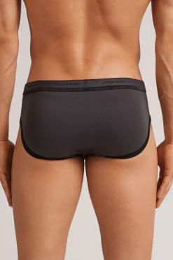 Slip homme en coton Superior à logo