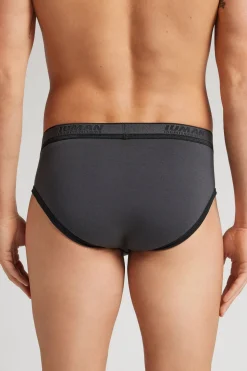 Slip homme en coton Superior avec logo