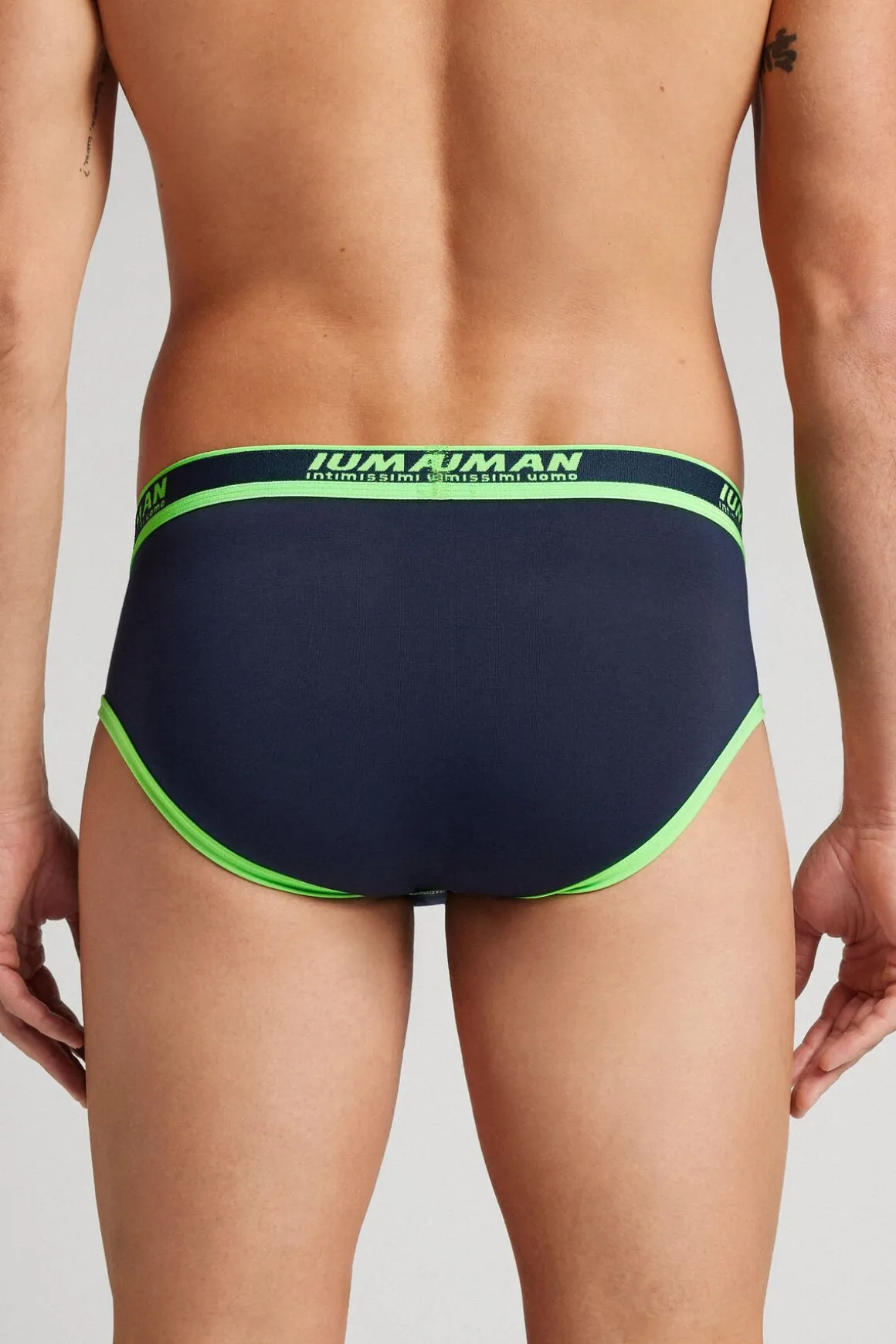 Slip homme en coton Superior avec logo