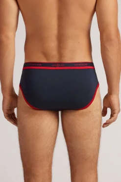 Slip homme en coton Superior à logo