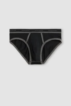 Slip homme en coton Superior à logo