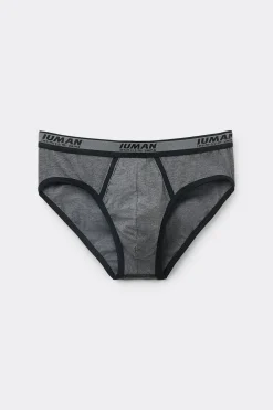 Slip homme en coton Superior avec logo