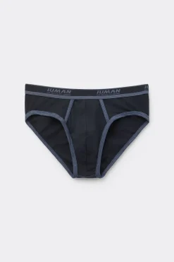 Slip homme en coton Superior avec logo