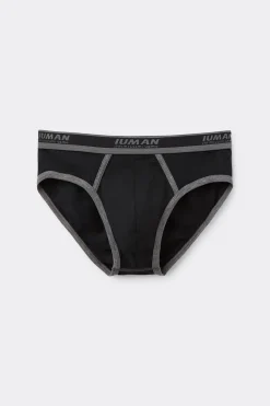 Slip homme en coton Superior avec logo