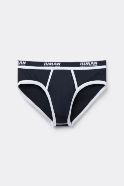 Slip homme en coton Superior avec logo