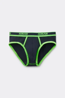 Slip homme en coton Superior avec logo