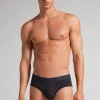Slip pour homme en microfibre avec Élastique à logo