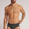 Slip pour homme en microfibre avec Élastique à logo