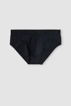 Slip pour homme en microfibre avec Élastique à logo