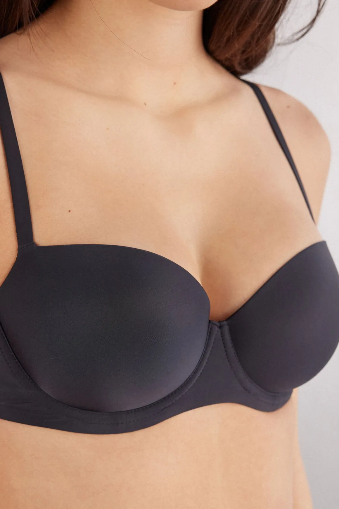 Soutien-gorge balconnet CARLOTTA PLUMP BRA en microfibre Ultralight