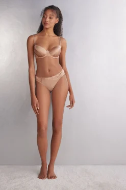 Soutien-gorge balconnet en soie SOFIA
