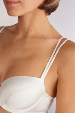 Soutien-gorge balconnet en soie SOFIA