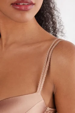 Soutien-gorge balconnet en soie SOFIA