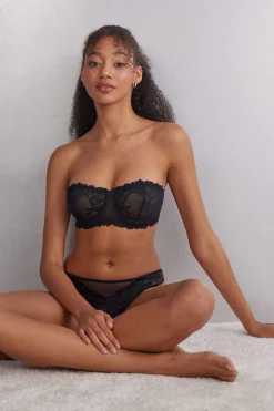 Soutien-gorge bandeau PRETTY FLOWERS