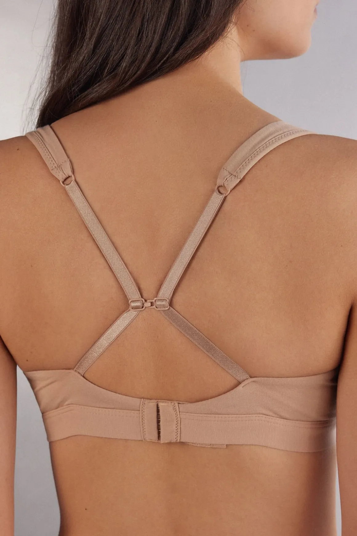 Soutien-gorge triangle en coton LARA