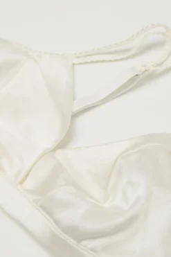 Soutien-gorge triangle sans armatures en soie EMMA