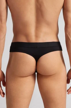 String homme en microfibre