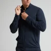 Sweat à Zip en Soie et Modal