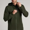 Sweat en coton zippÉ