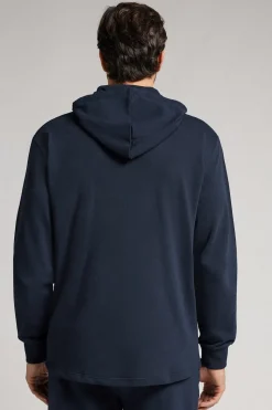 Sweat en coton zippÉ