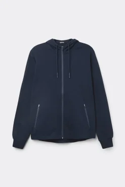 Sweat en coton zippÉ