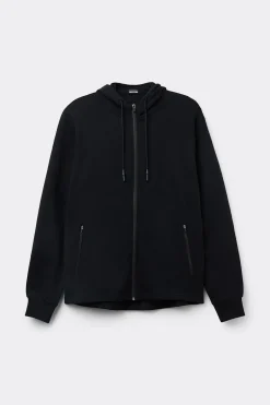 Sweat en coton zippÉ