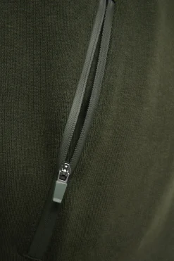 Sweat en coton zippÉ