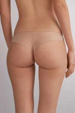 Tanga en Dentelle et Microfibre