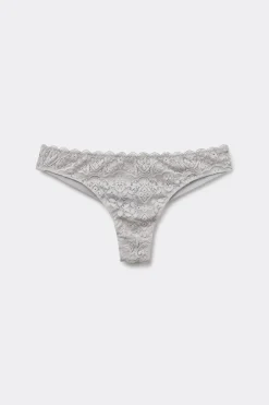 Tanga en Dentelle et Microfibre