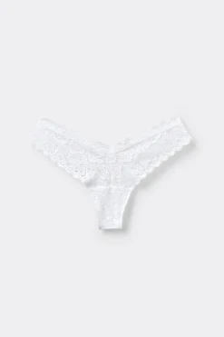 Tanga en dentelle style annÉes 80