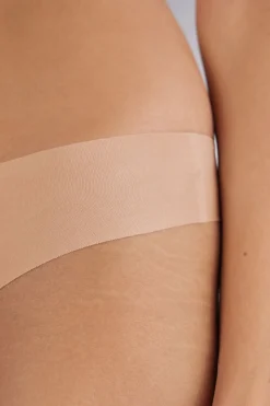 Tanga femme en coton sans coutures