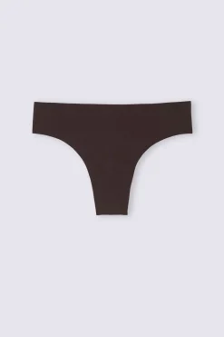 Tanga femme en coton sans coutures