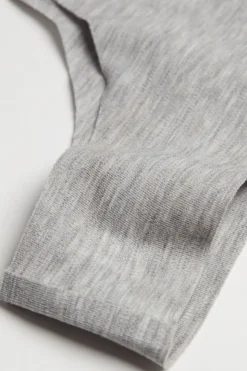Tanga femme en coton sans coutures