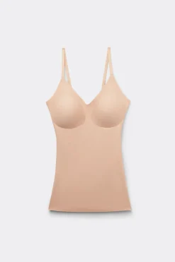 Top avec soutien-gorge Eri en microfibre