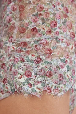 Top en dentelle FLORAL ROMANCE