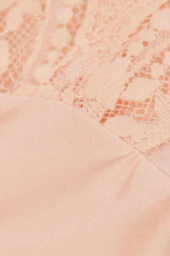 Top en microfibre et dentelle SELF LOVE