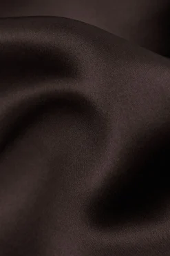 Top en soie et dentelle