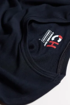 T-Shirt à Manches Courtes en Modal Cachemire