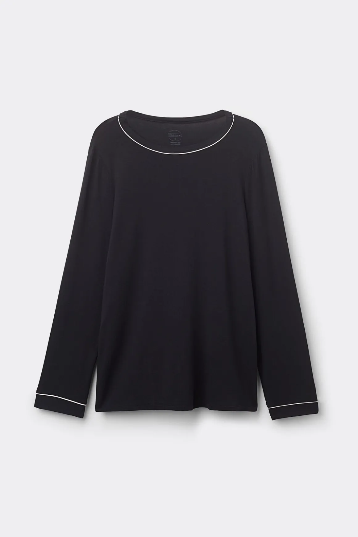 T-shirt à manches longues en modal