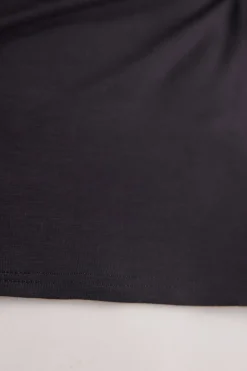 T-shirt col bateau en Fresh Bamboo