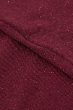T-shirt col montant en modal lÉger avec cachemire lamÉ