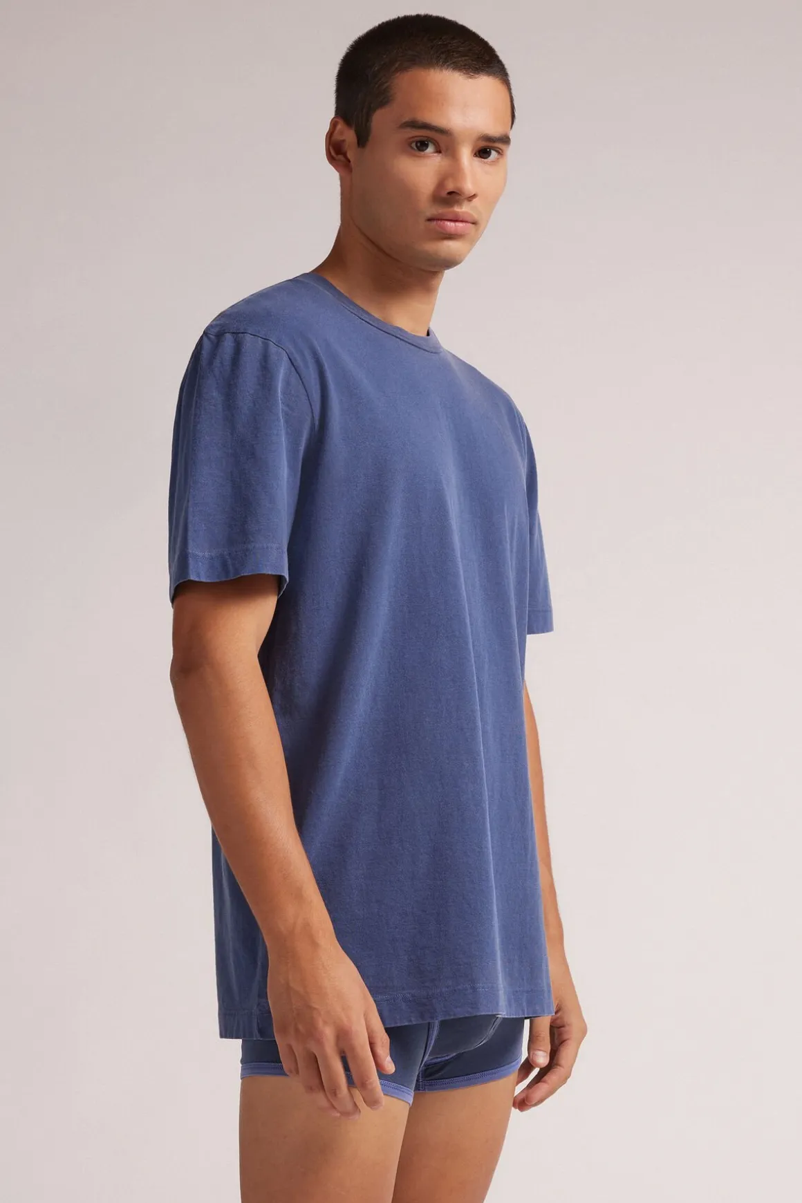 T-shirt en Coton Washed Collection