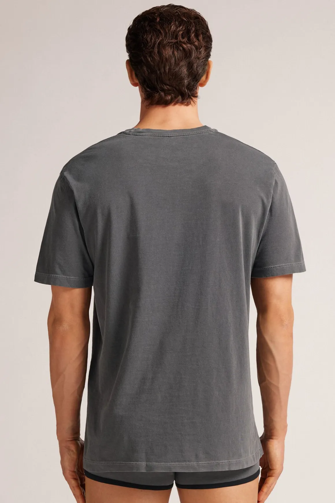 T-shirt en Coton Washed Collection