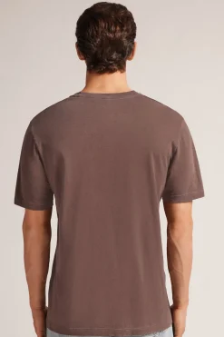 T-shirt en Coton Washed Collection